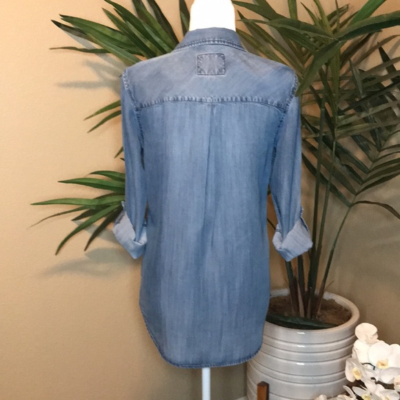Rails Button Down Chambray Women’s Shirt - XS/S - Picture 14 of 16